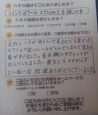 京都市  伏見区  蜂　ハチ　蜂の巣　駆除　滋賀　京都　大阪　三重　福井　口コミ