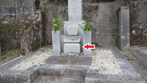 京都府相楽郡和束町で墓石納骨室に営巣したミツバチの蜂の巣駆除